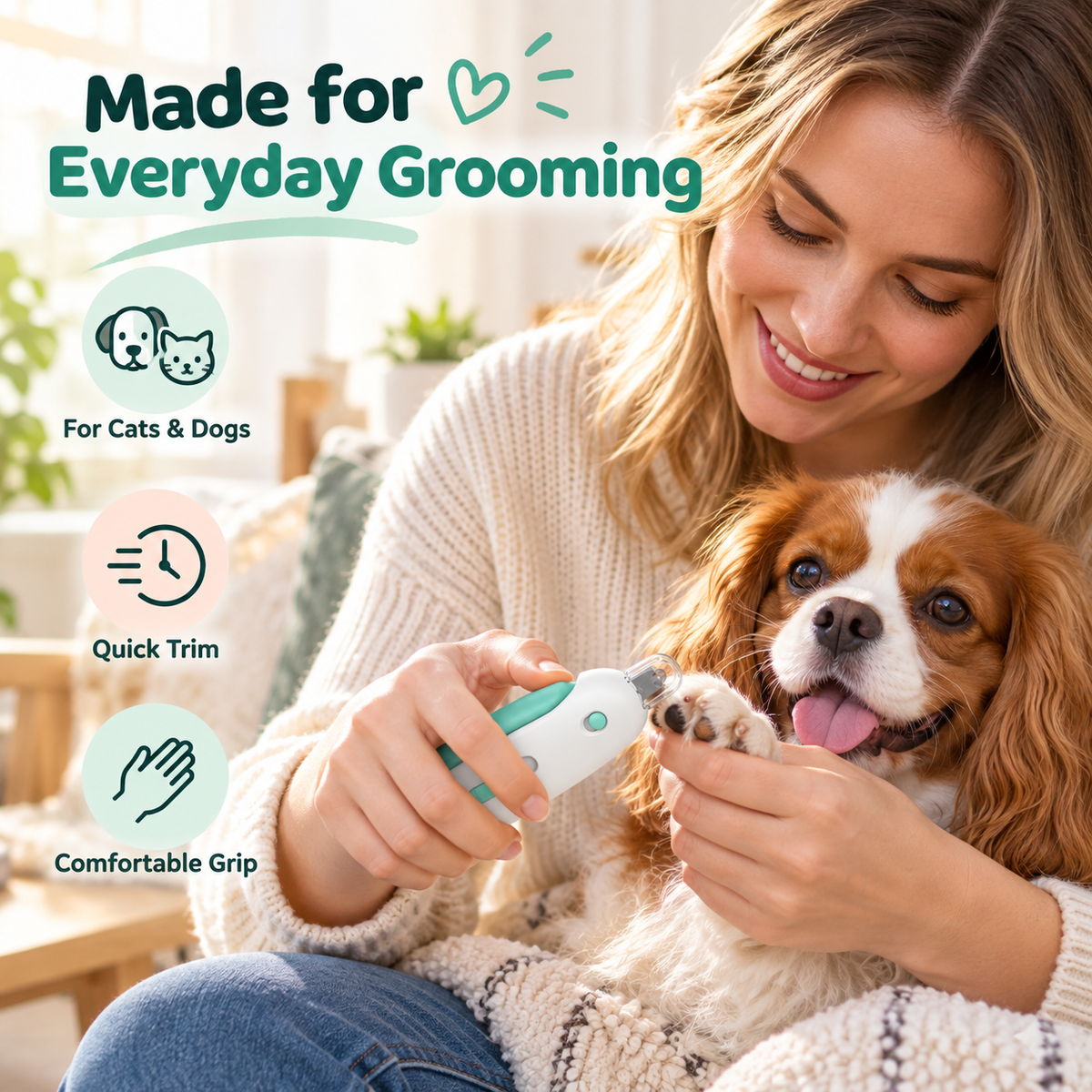 Adjustable Pet Nail Clipper