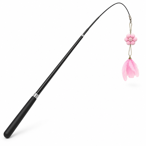 Telescopic Cat Teaser Wand
