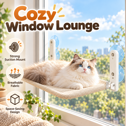 Suction Cup Cat Window Perch