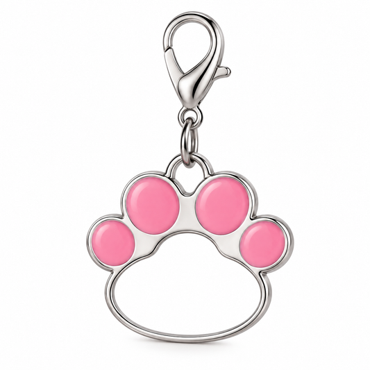 Paw-Shaped Pet ID Tag